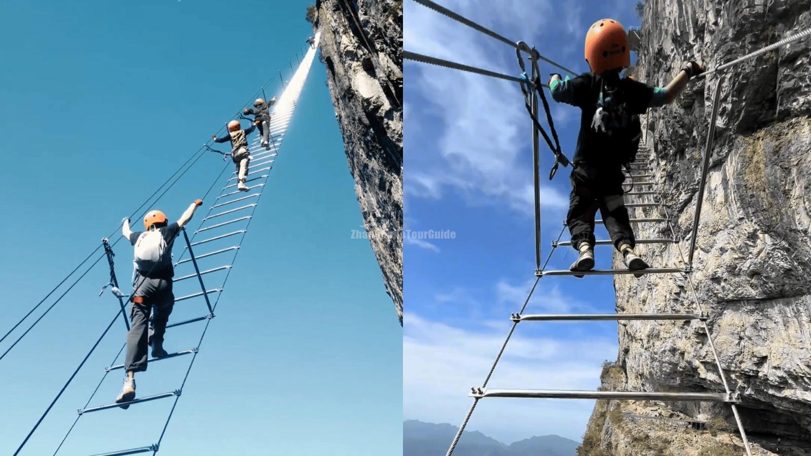 Qixing Mountain Via Ferrata Zhangjiajie