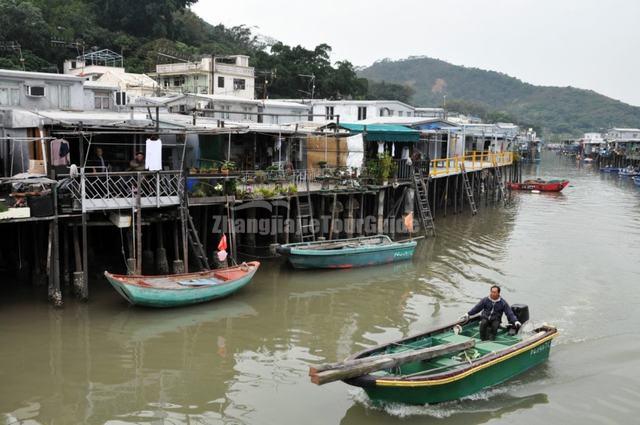 Hong Kong Tai O Fishing Village Architecture