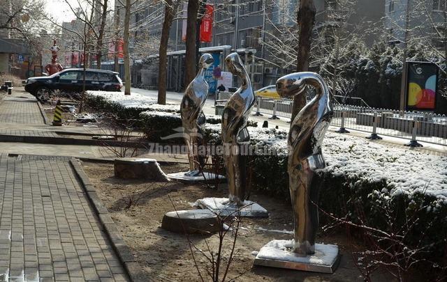 Roadside Sculpture at Beijing 798 Art Zone