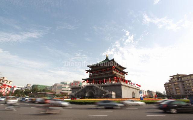 Beautiful Bell Tower Xian