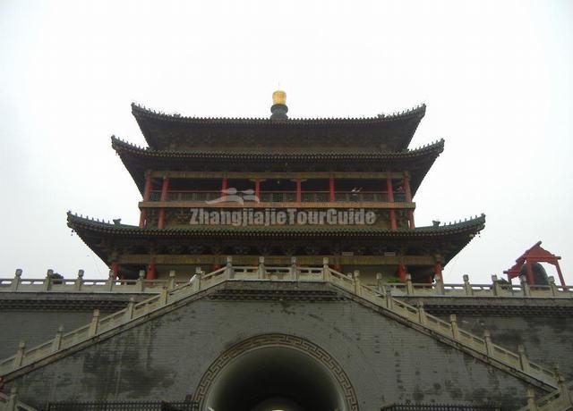 Bell Tower Appearance Xian China