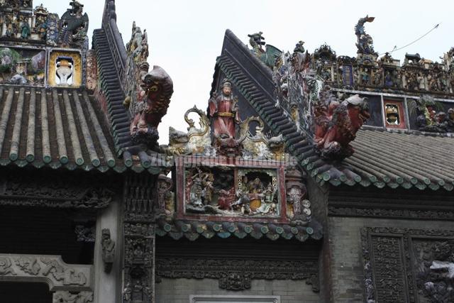 Ancestral Temple of the Chen Family Beautiful Sculptures