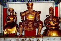 Figures of Buddha at Dongba Museum Lijiang