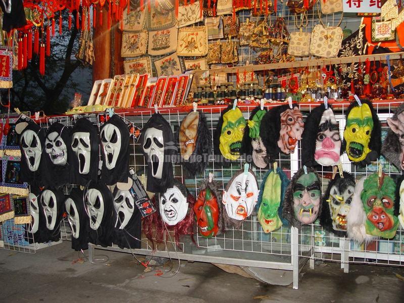 The Tourist Souvenirs in Fengdu Ghost City