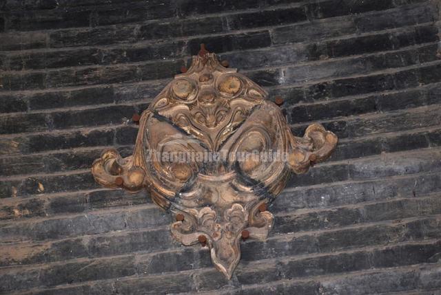 Grand Mosque Carved Wall Xian China