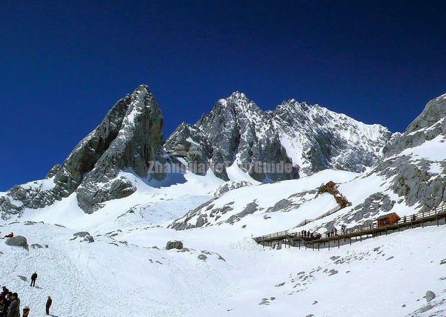 Jade Dragon Snow Mountain Plank Road Yunnan