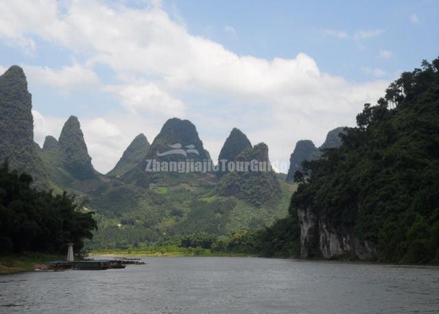 Beautiful Mountains around Li River