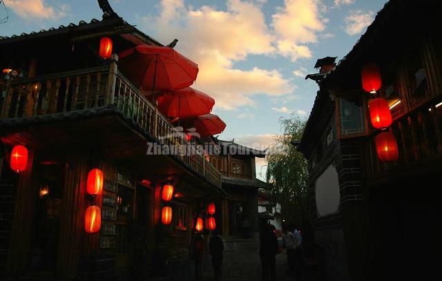 Ancient City of Lijiang Night Scenery