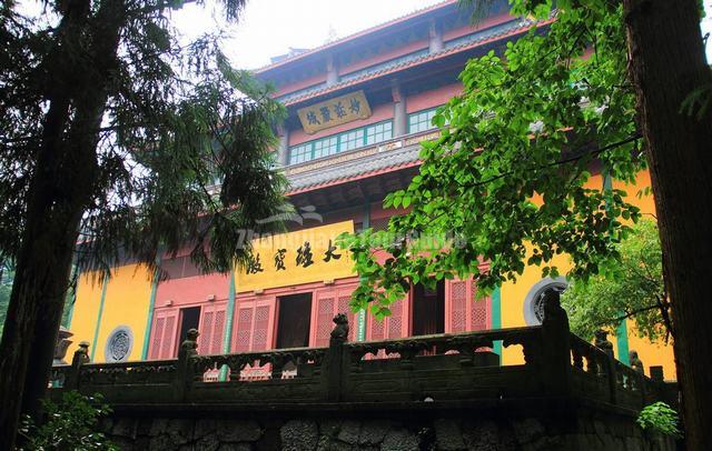 The Main Building of Lingyin Temple Hangzhou