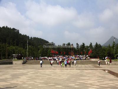 Mao Zedong Bronze Statue Square in Shaoshan 