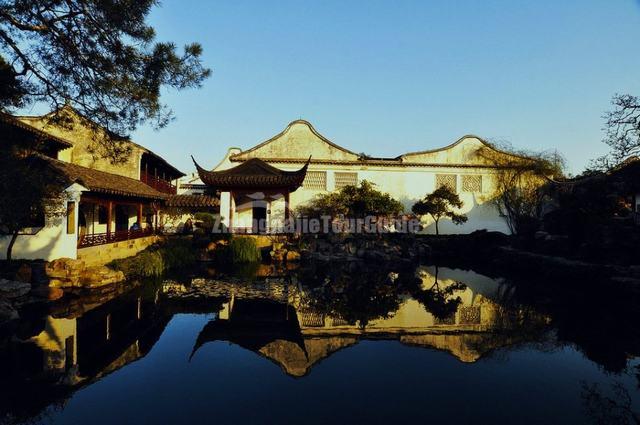 Suzhou Master of Net's Garden Dusk Scenery