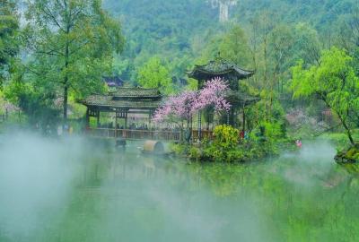 Peach Blossom Garden