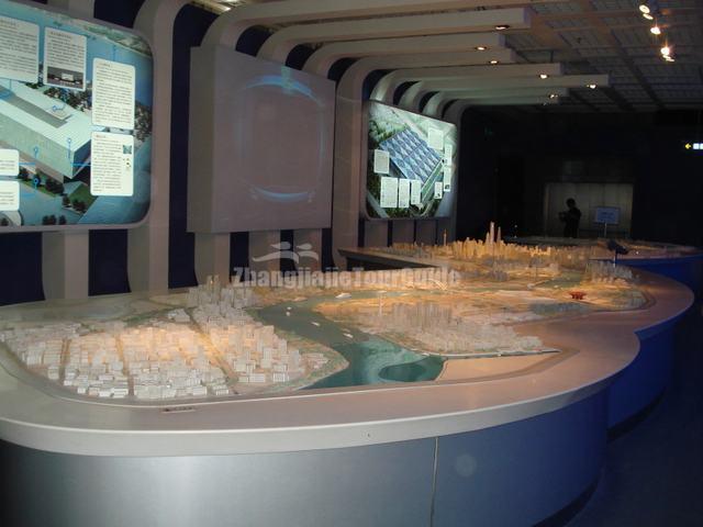 A Corner of Shanghai Urban Planning Exhibition