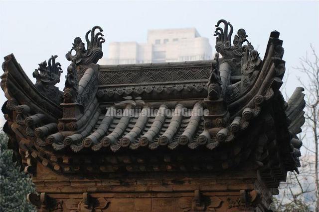Small Goose Pagoda Beautiful Eave Xian 