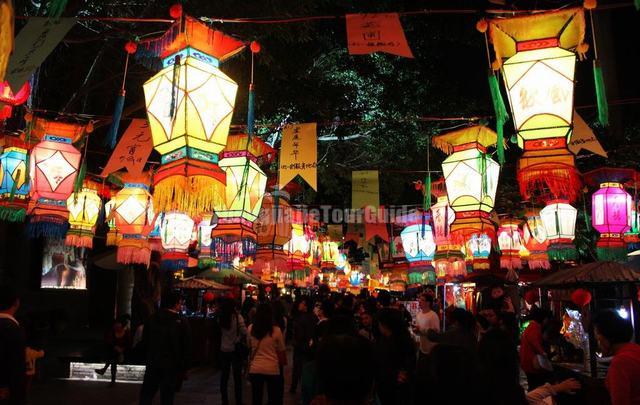 Splendid China Theme Park Beautiful Lamps China