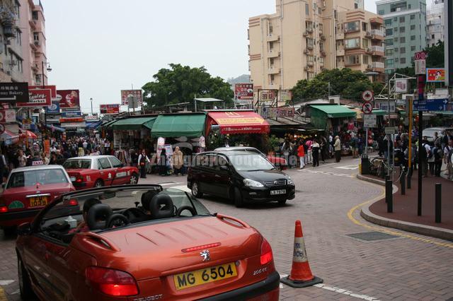 Stanley Market Booming Scenery Hong Kong 