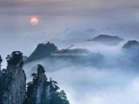 Sunrise Zhangjiajie National Forest Park