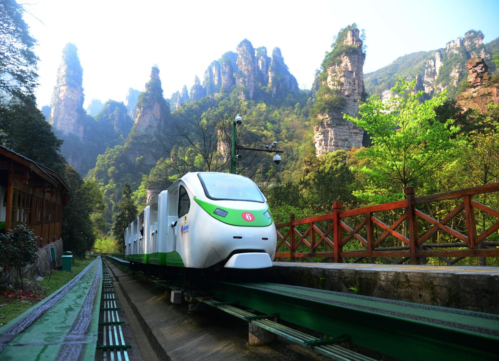 Ten-mile Natural Gallery - tram