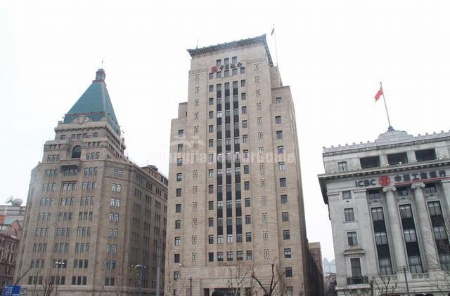 The Bund Spectacular Bank Building Shanghai