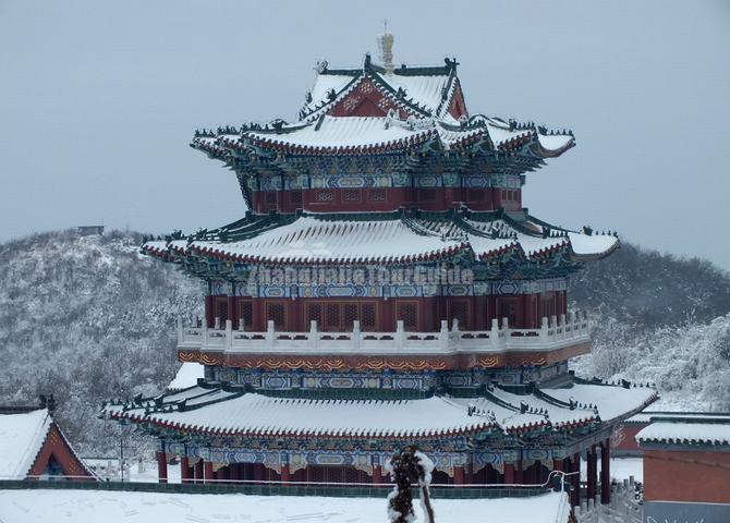 Tianmen Mountain in Winter