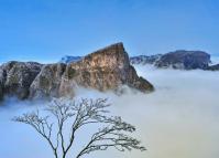 Tianmen Mountain in Winter