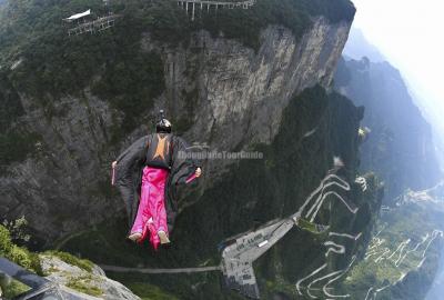 Tianmen Mountain Wingsuit Flying World Championship 