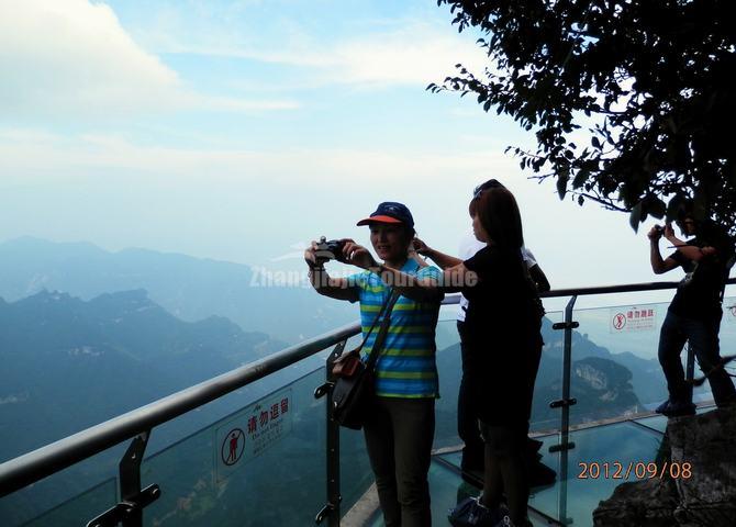 Skywalk Tianmen Mountain Hunan Province China