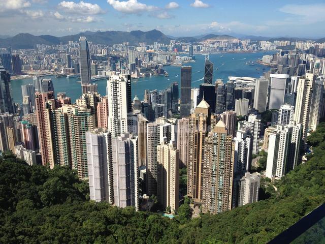 Victoria Peak Scenery Hong Kong 