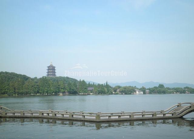 West Lake and Broken Bridge Hangzhou