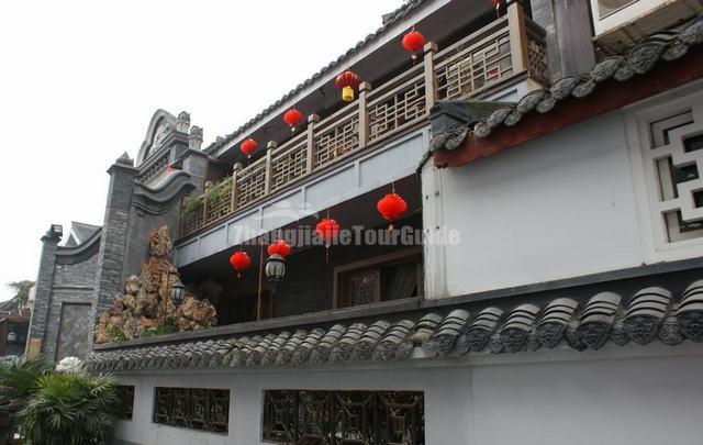Wide and Narrow Alley Beautiful Architecture