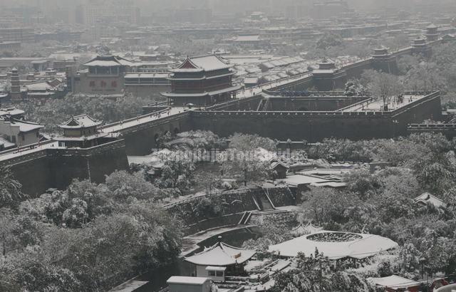  Xian City Wall Winter