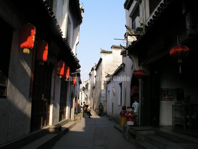 Xidi Village Lane Huangshan Anhui