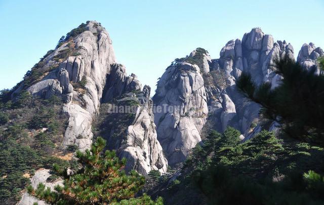 Yellow Mountain Spectacular View China