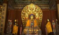 The Figure of Buddha at Yonghe Temple