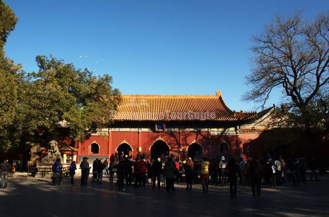 Yonghe Temple Landscape Beijing