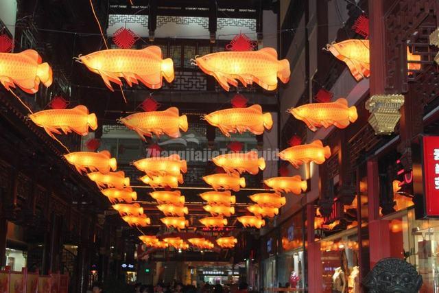 Yu Market Beautiful Lamps Shanghai