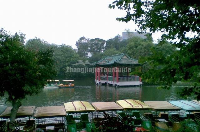 Yuexiu Park Boats Guangzhou