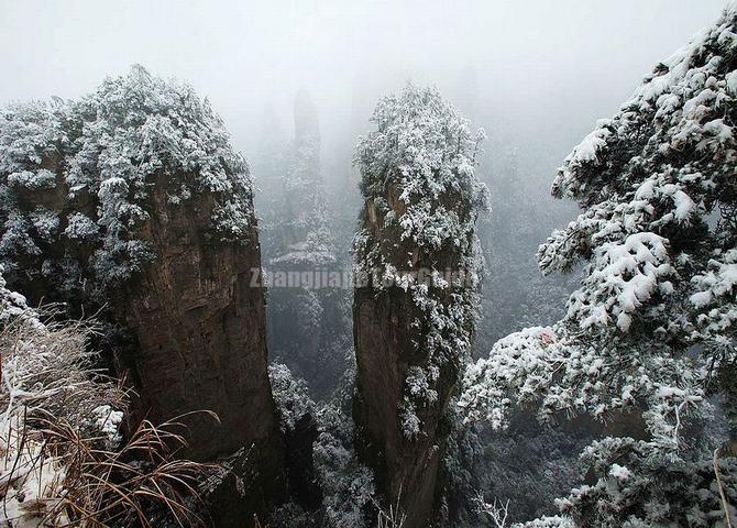 The Hallelujah Mountain of Avatar in Snow