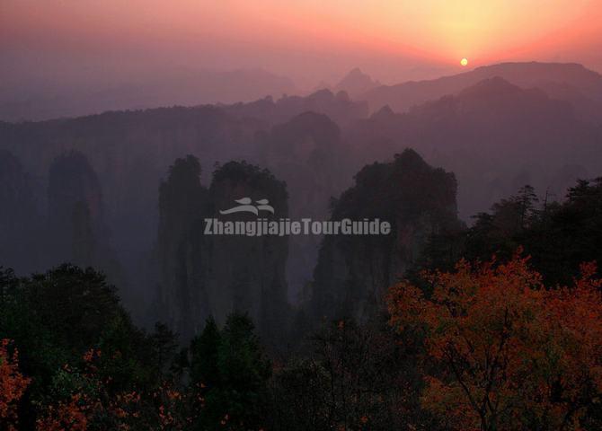Yellow Stone Village Sunrise
