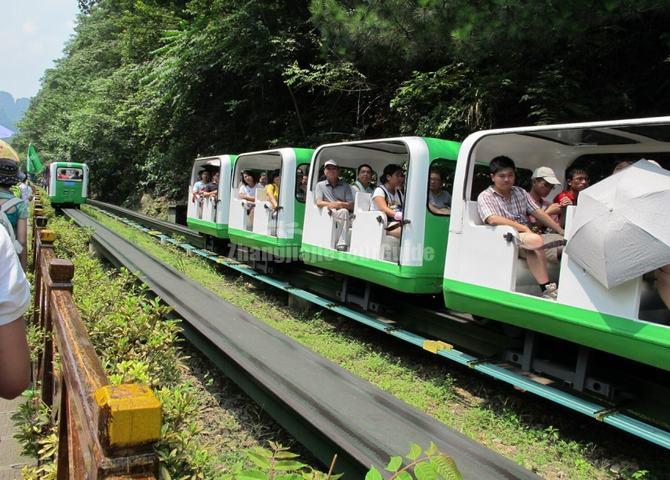 Zhangjiajie National Forest Park Tourist Train