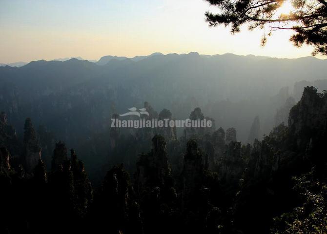 Zhangjiajie National Forest Park Afternoon