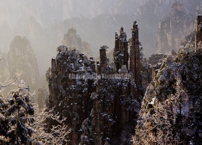 Zhangjiajie National Forest Park Winter Tour