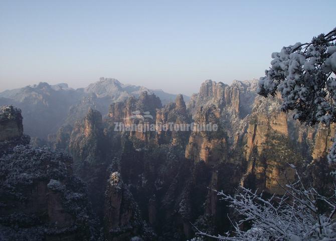 Zhangjiajie National Forest Park December